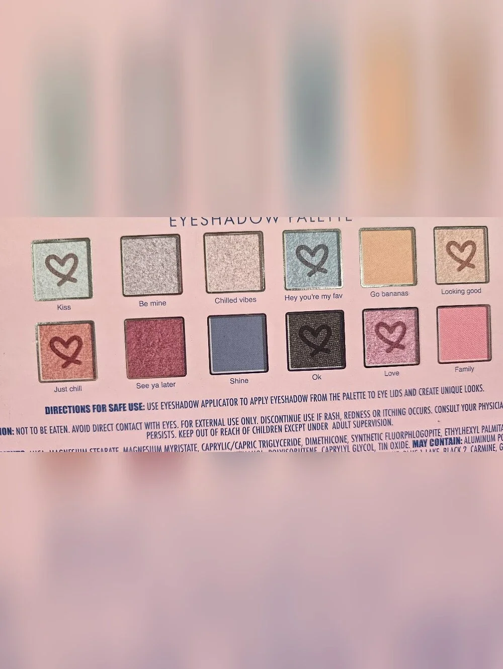 Disney Stitch Pink Eyeshadow Palette
